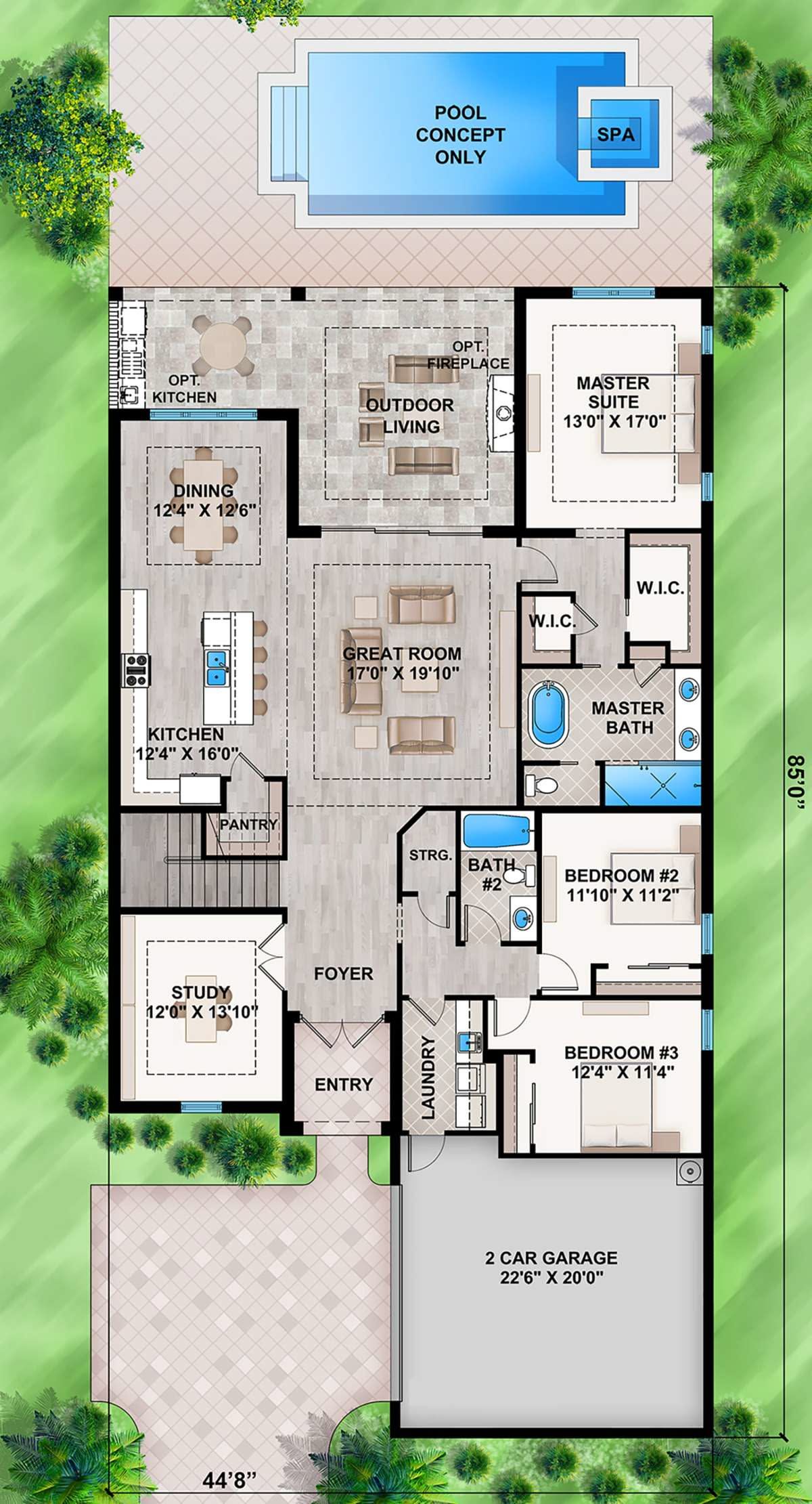Standardize Method Standard Florida House Plan Template | Laptop Store