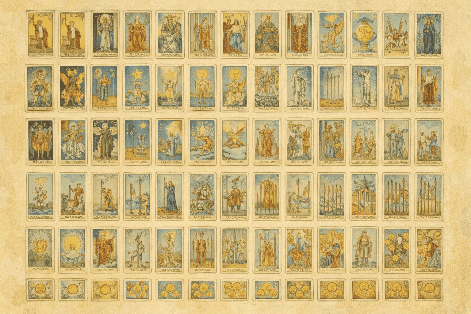 Tarot Notes.pdf Printable Tarot Cards with Meanings PDF | Laptop Store